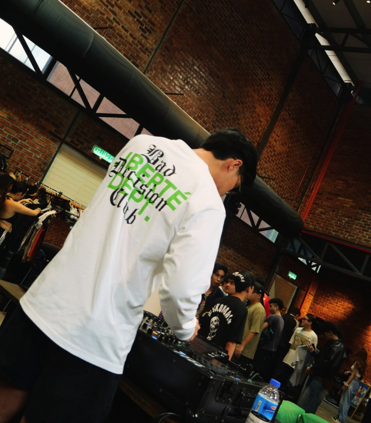 A.R.P playing at a warehouse market