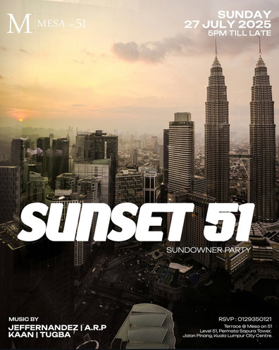 Sunset 51 poster, Mesa on 51